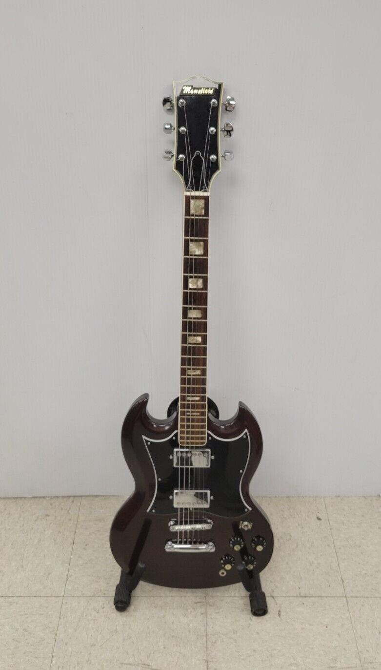 (I-35383) Mansfield SG Body Style Electric Guitar