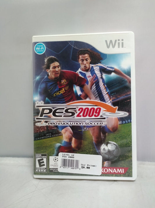 (LUP) Pro Evolution Soccer 2009 (Nintendo Wii, 2009)