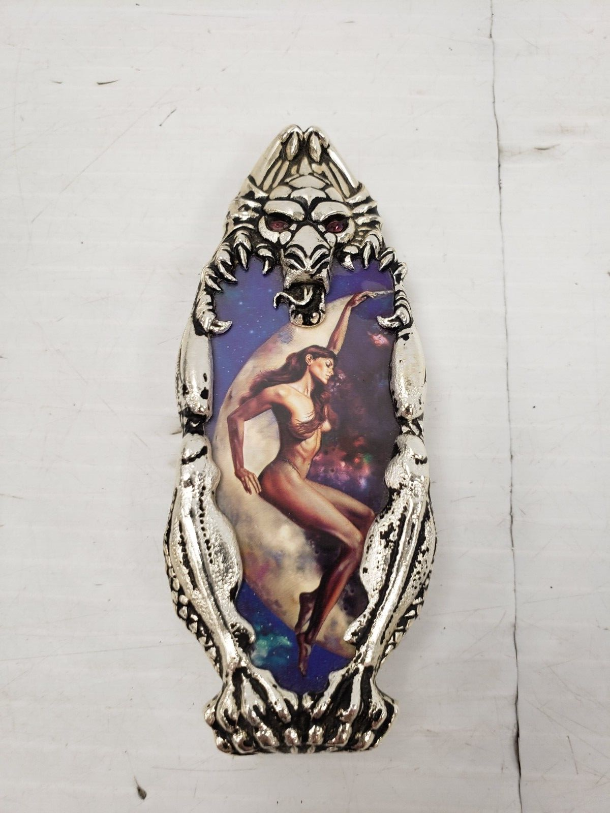 (I-35849) Franklin Mint The Goddess Of The Moon Knightstone Collection Knife