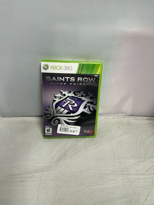 (LUP) Saints Row: The Third (Microsoft Xbox 360, 2011)