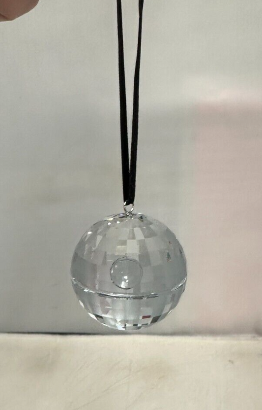 (LUP) Ornement étoile de la mort Swarovski