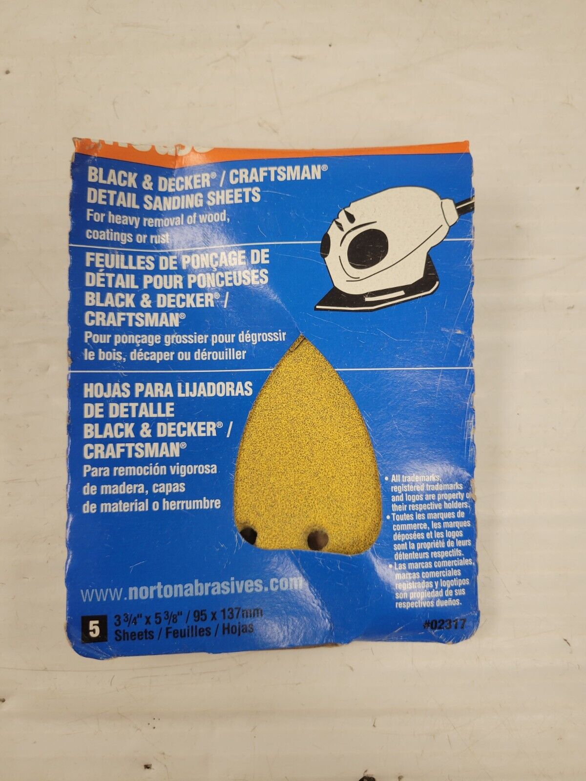 (68496-5) Black & Decker M3500 Sander