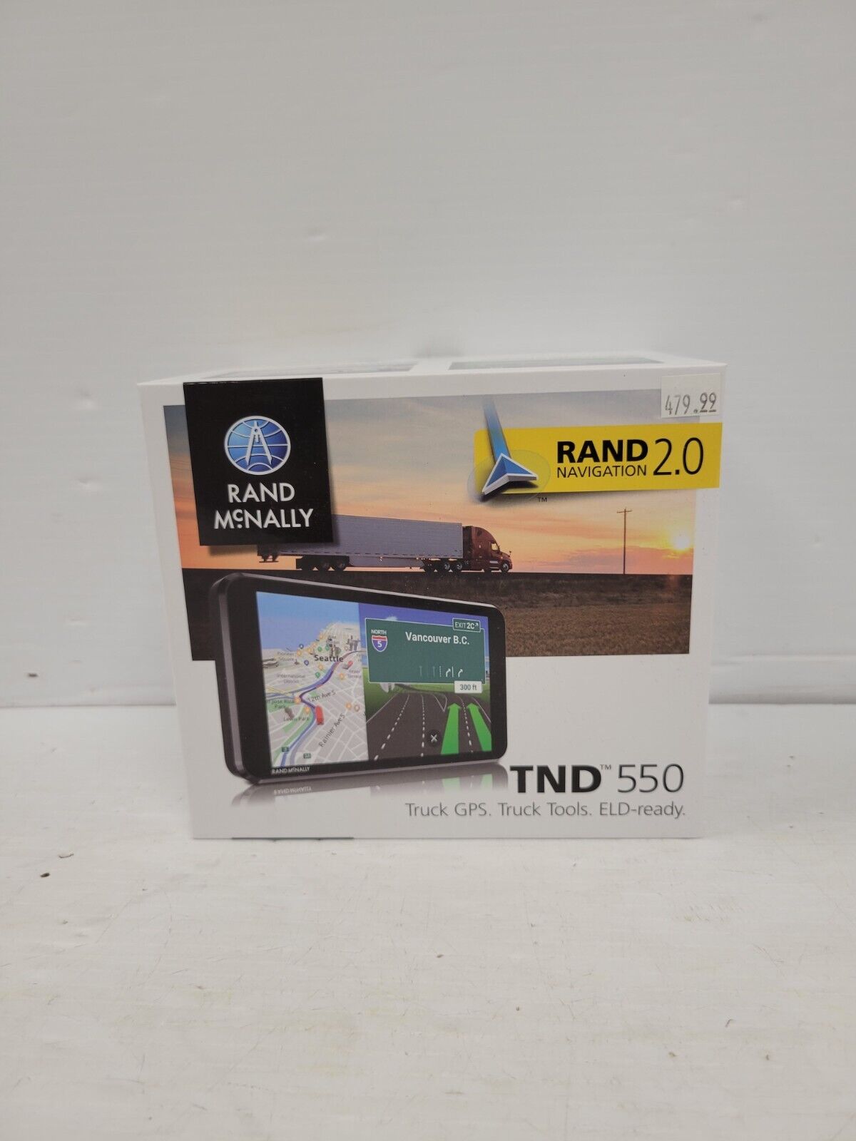 (64040-2) Rand McNally TND 550 GPS