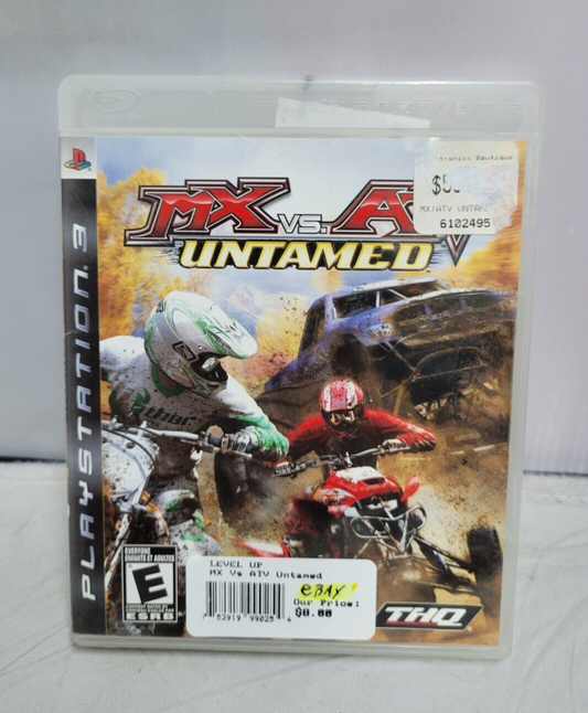(LUP) MX vs. ATV Untamed (Sony PlayStation 3, 2007)