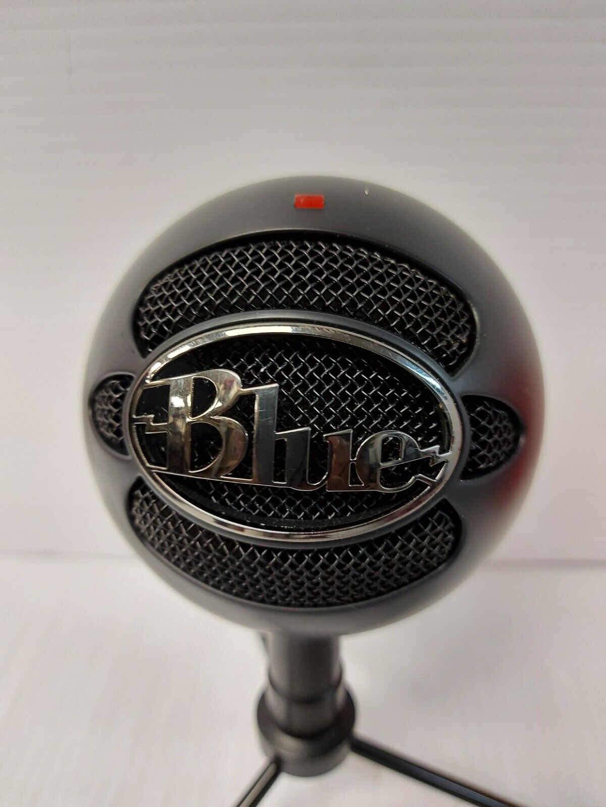 (N86351-5) Blue Snow Ball Ice Microphone