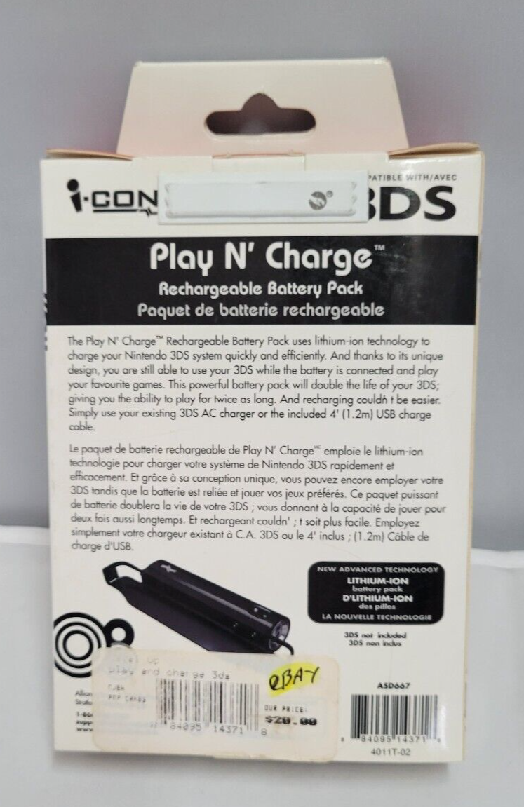 (LUP) Play N Charge 3DS