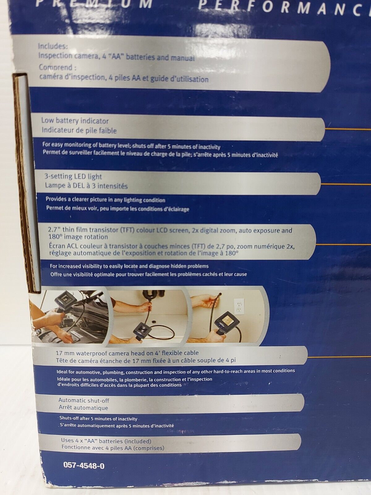 (N86175-2) Mastercraft 057-4548-0 Inspection Camera