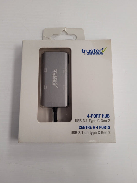 (N72300-2) Trusted 4-Port Hub USB 3.1 Gen 2