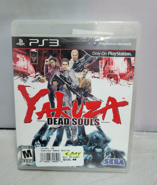 (LUP) Yakuza: Dead Souls (Sony PlayStation 3, 2012)