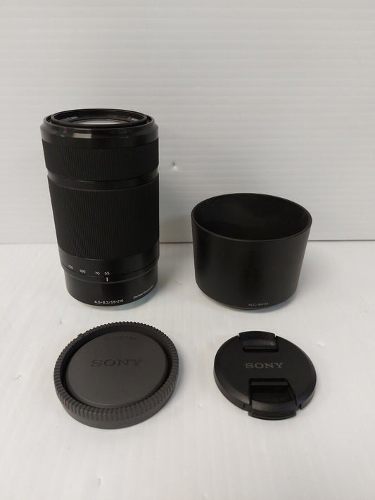 (N85848-3) Sony SEL55210 Optic Steady Shot Lens)