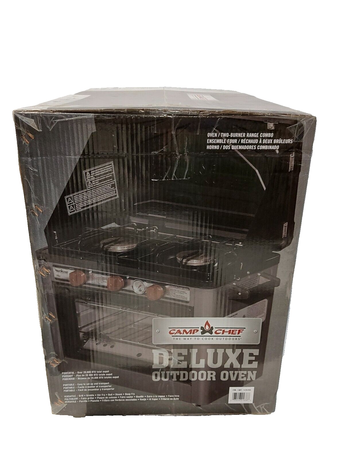 (N85887-1) Camp Chef Deluxe Outdoor Oven Stove