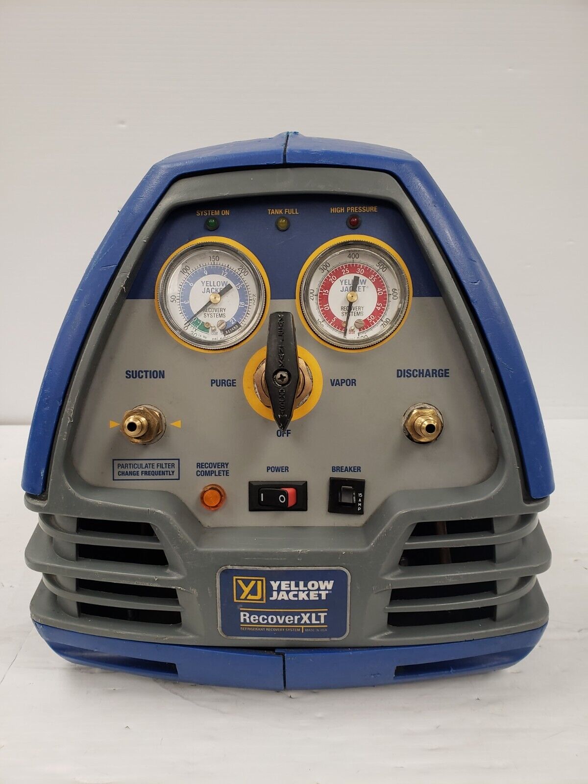 (63435-1) Yellow Jacket 95762 Refrigerant Recovery System