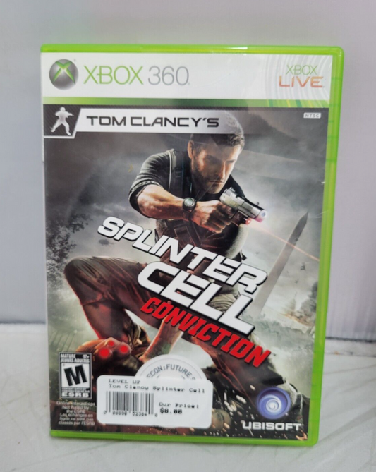 (LUP) Tom Clancy's Splinter Cell: Conviction (Microsoft Xbox 360, 2010)