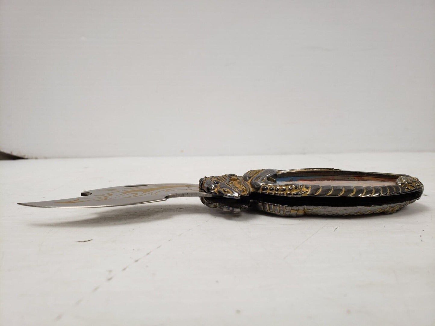 (I-35844) Franklin Mint The Siren Of The Sand Knightstone Collection Knife