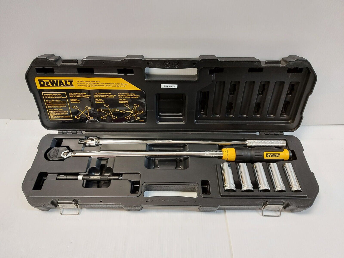 (N86205-1) Dewalt 70105599 Torque Wrench Kit