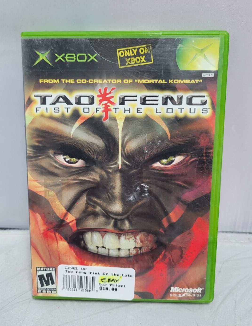 (LUP) Tao Feng: Fist of the Lotus (Microsoft Xbox, 2003)