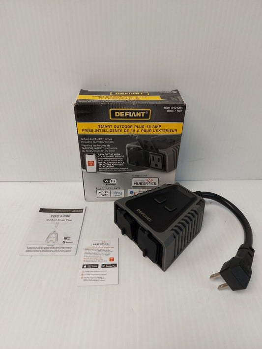 (N83405-1) Defiant 1001 640 004 Smart Outdoor Plug