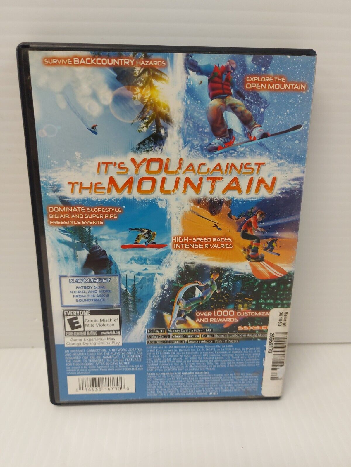 (NI-21981) PS2 SSX 3