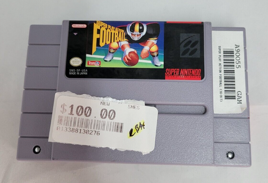 (LUP) Super Play Action Football (Super Nintendo Entertainment System, 1992)