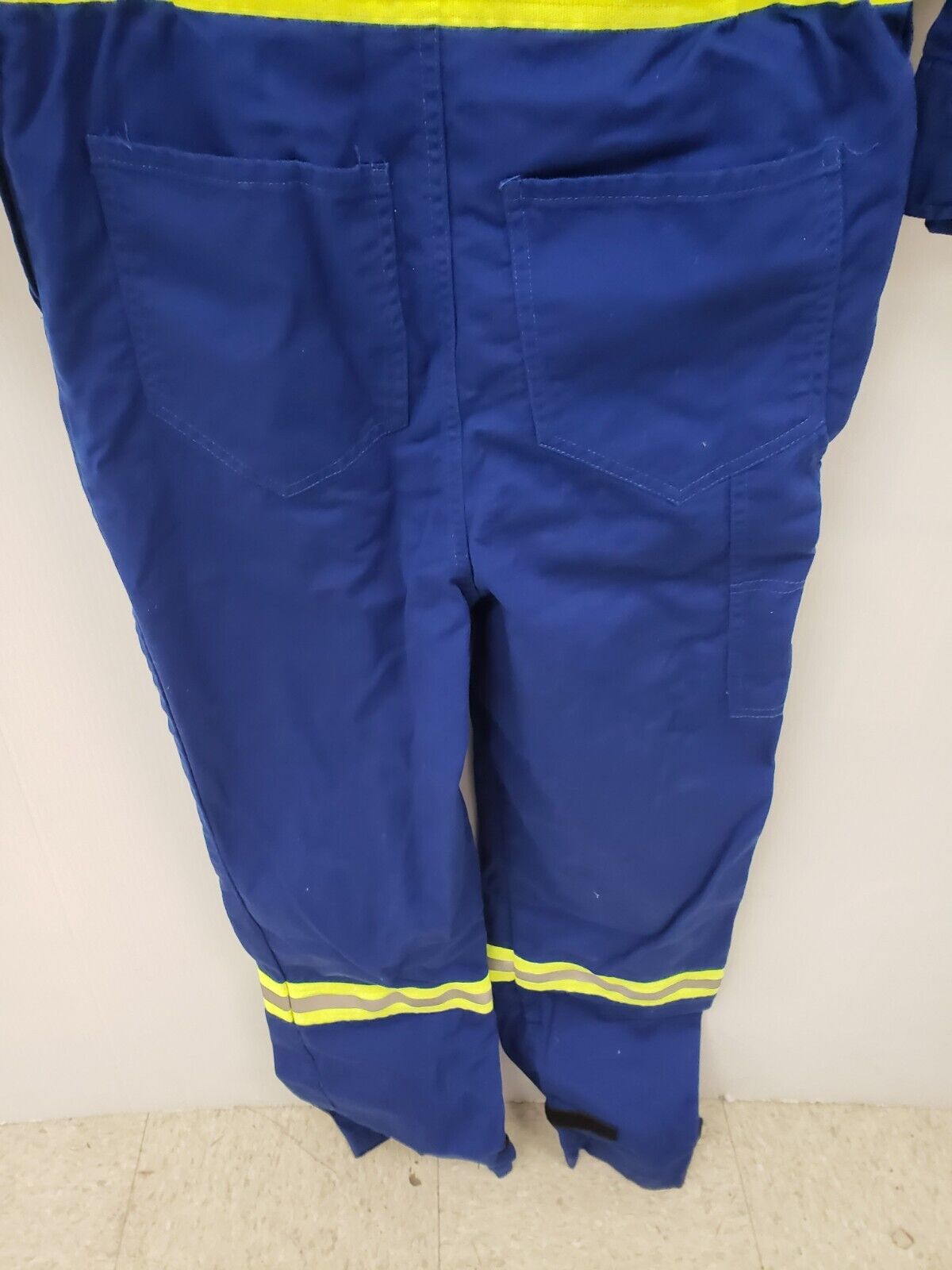 (61450-1) Burtex High Visibility Work Coveralls/Jumpsuit - Size 36R