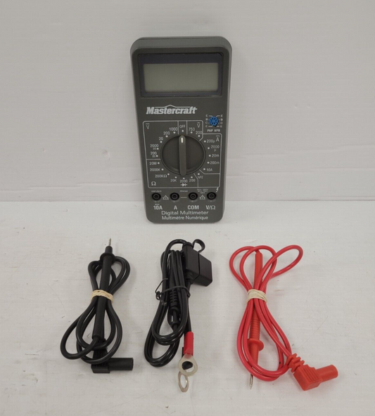 (61548-5) Mastercraft 52-0055-6 Multimeter