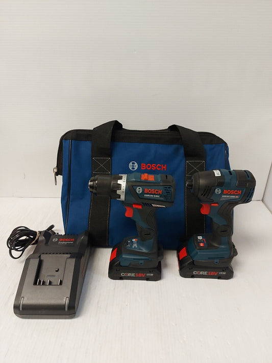 (N86411-1) Bosch GDR18V 1800C/ GSR18V 535C Drill Set