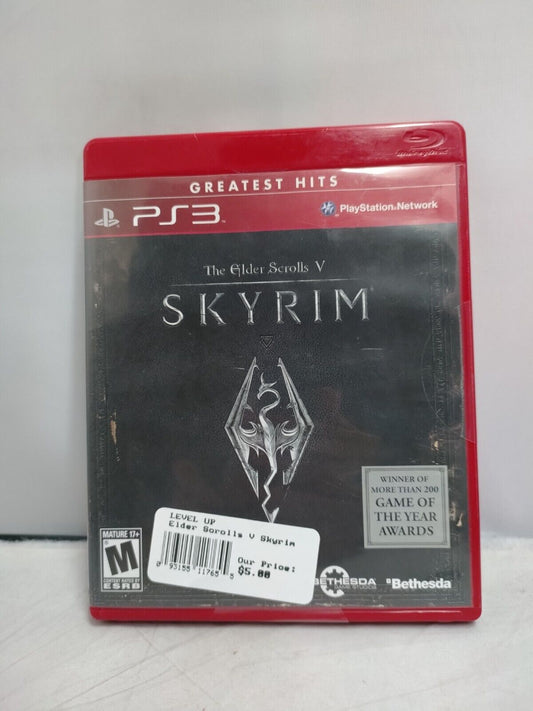(LUP) The Elder Scrolls V: Skyrim (PlayStation 3, 2011)