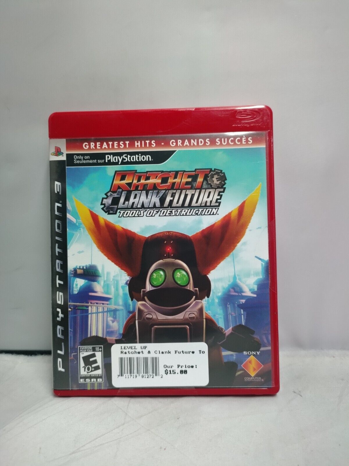 (LUP) Ratchet & Clank Future: Tools of Destruction (Sony PlayStation 3, 2007)