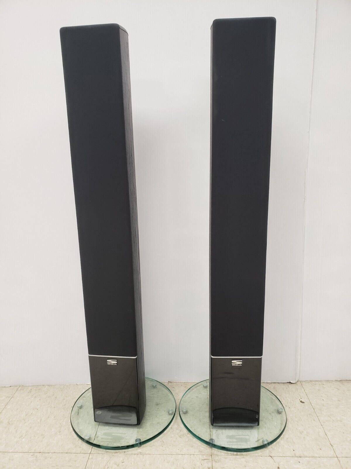 (61300-1) Sinclair Sculptura Stereo Speakers