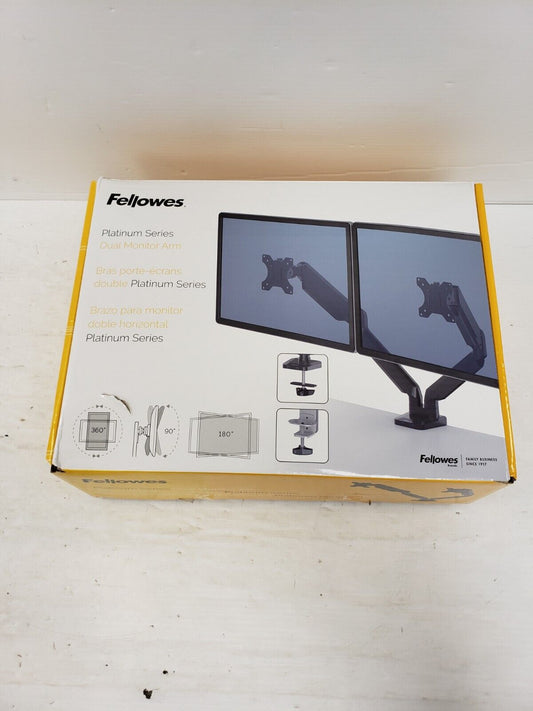 (64508-1) Fellowes 8042501 Dual Monitor Mount