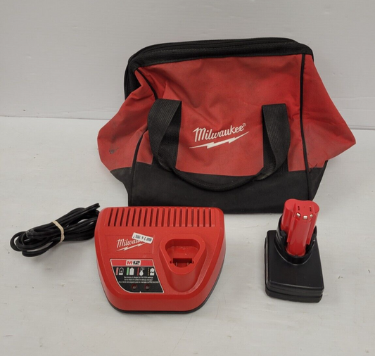 (57593-2) Milwaukee 48-59-2401 Battery and Charger