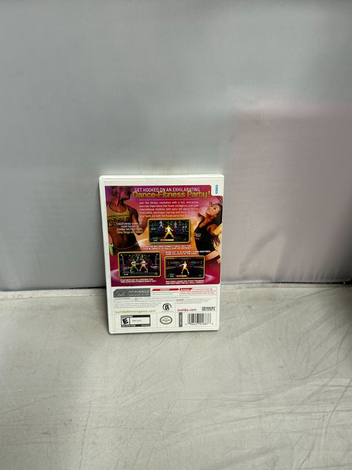 (LUP) Zumba Fitness (Nintendo Wii, 2010)