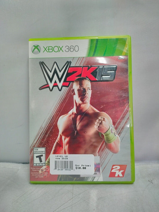 (LUP) WWE 2K15 (Microsoft Xbox 360, 2014)
