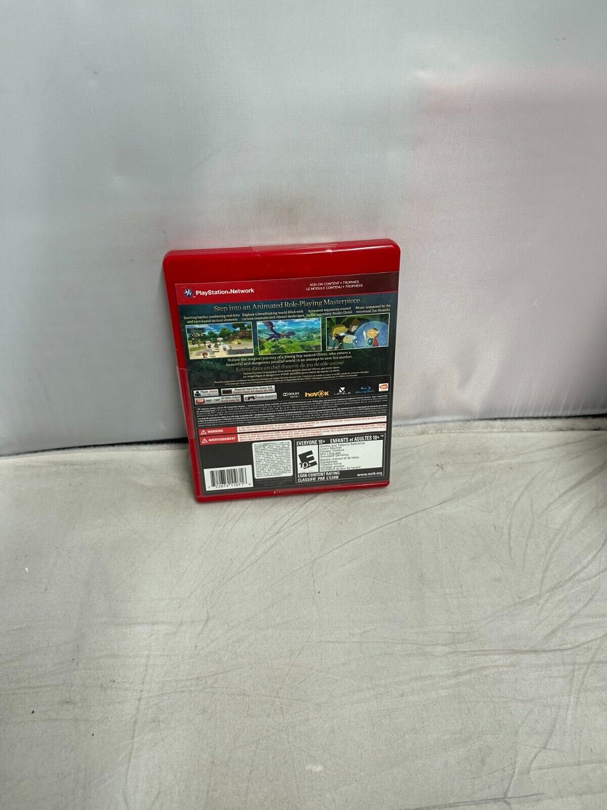 (LUP) Ni No Kuni: Wrath of the White Witch (PS3, 2013) Greatest Hits