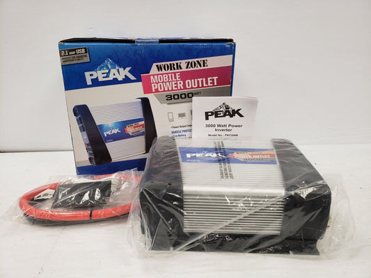 (62078-3) Peak PKC0AW Work Zone Mobile Power Outlet Inverter