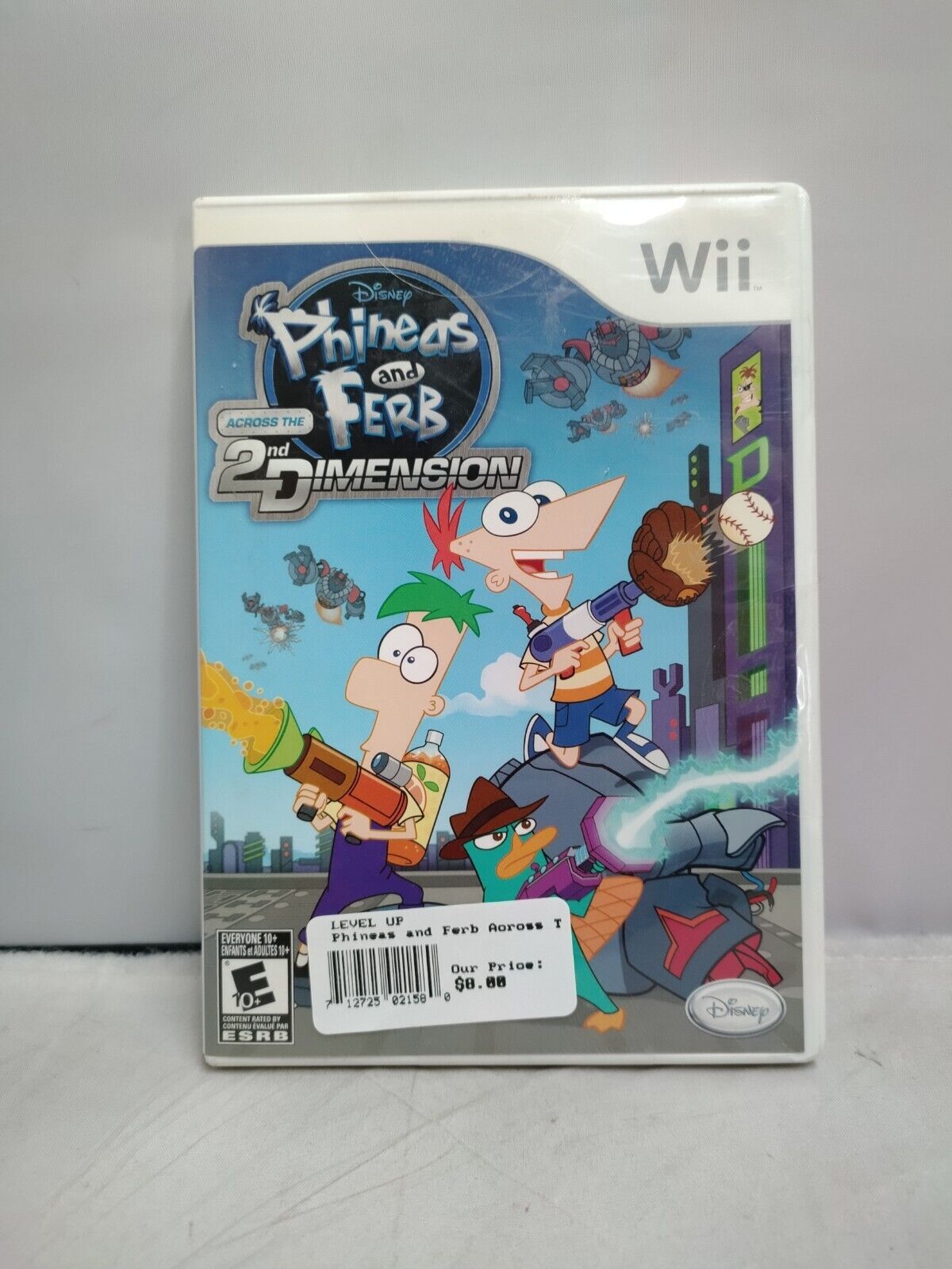(LUP) Phineas and Ferb: Across the 2nd Dimension (Nintendo Wii, 2011)