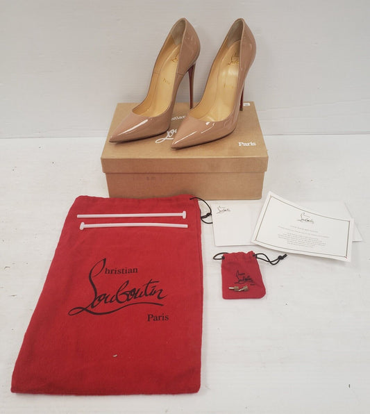 (61545-1) Christian LouBoutin SO KATE 120 High Heels - Size 9