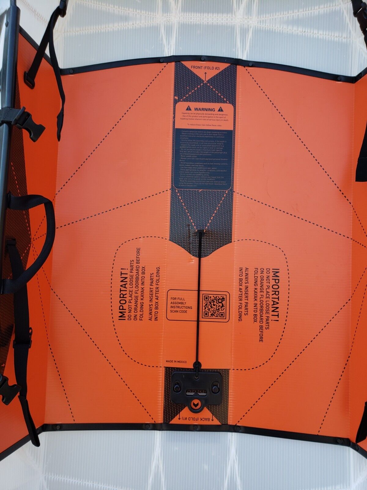 (60321-1 A) ORU Inlet Foldable Kayak