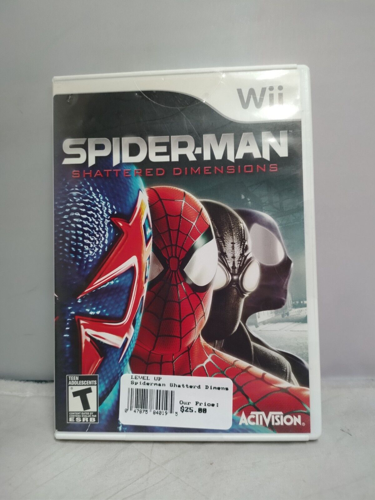 (LUP) Spider-Man: Shattered Dimensions (Nintendo Wii, 2010)