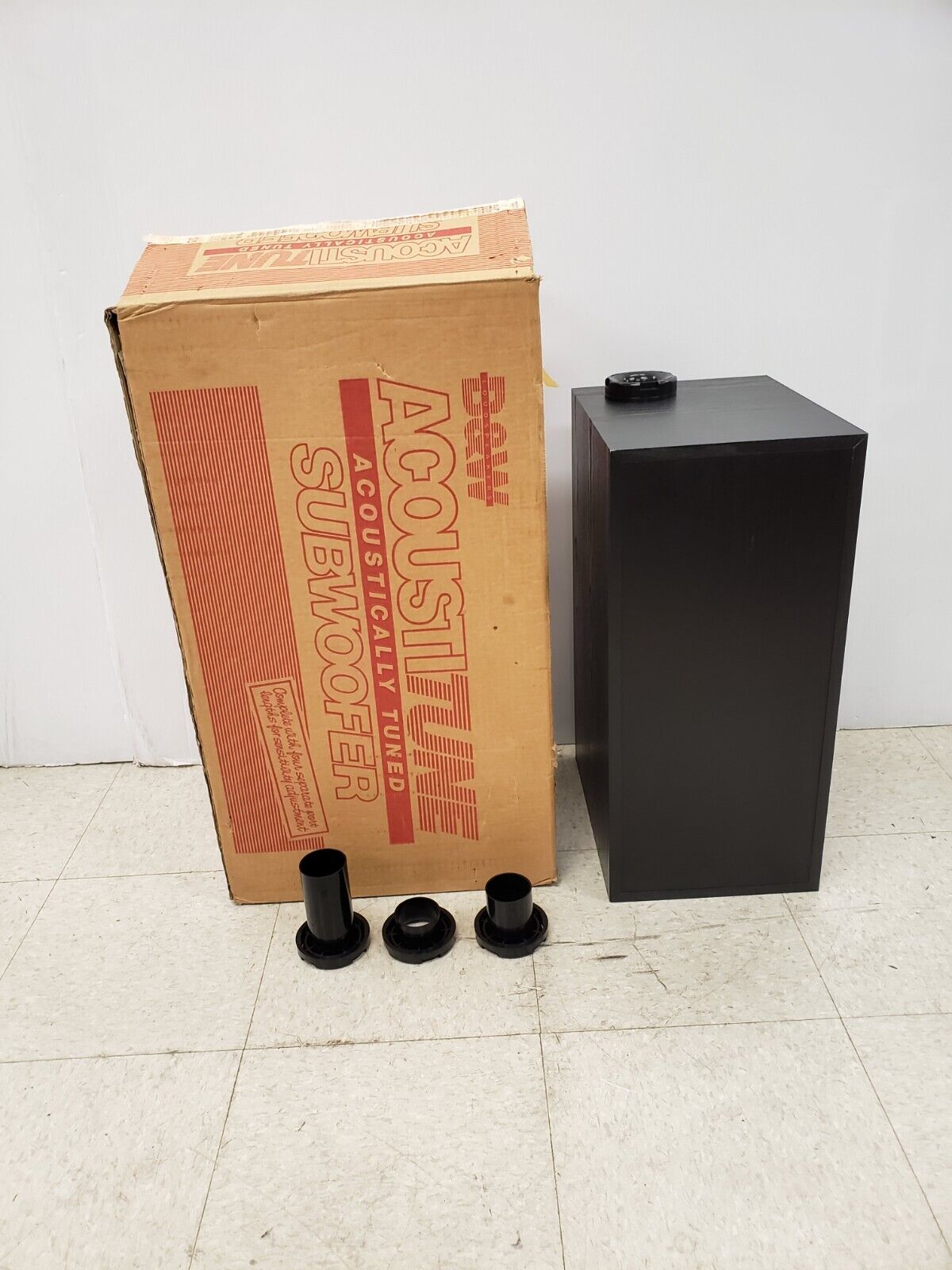 (61918-4) B&W Acoustic Tune Subwoofer