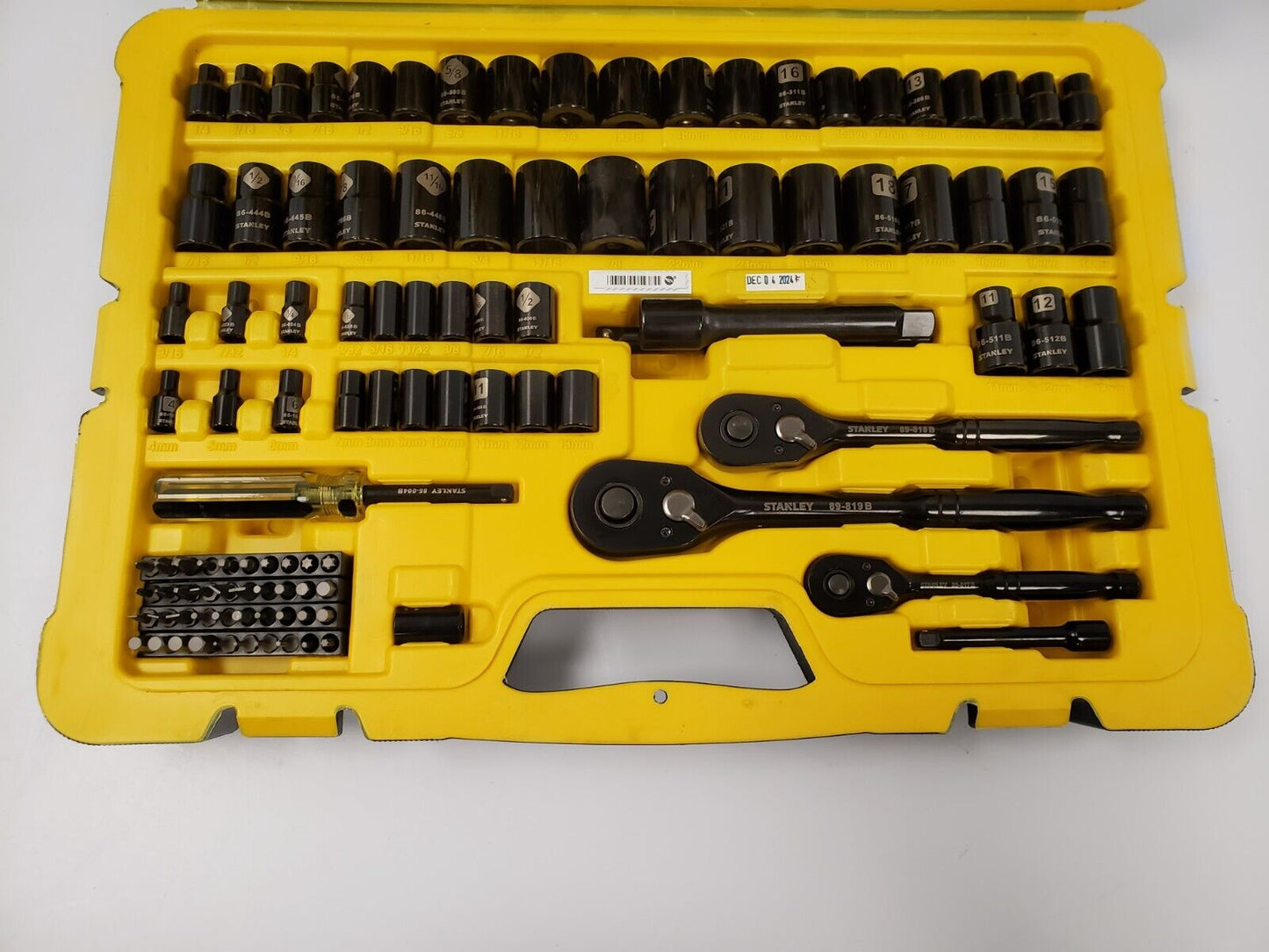 (69662-3) Stanley Stmt71662 Socket Set-183 Piece