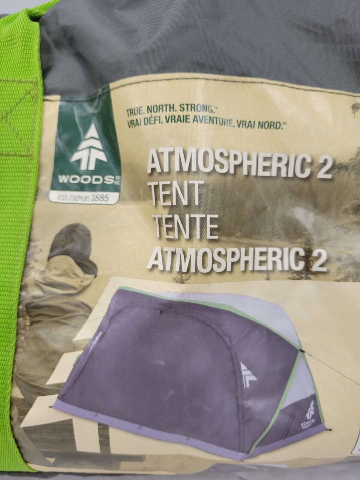 (62693-1) Woods 076-3236-2 Atmospheric 2 Tent/Shelter - 2 Person