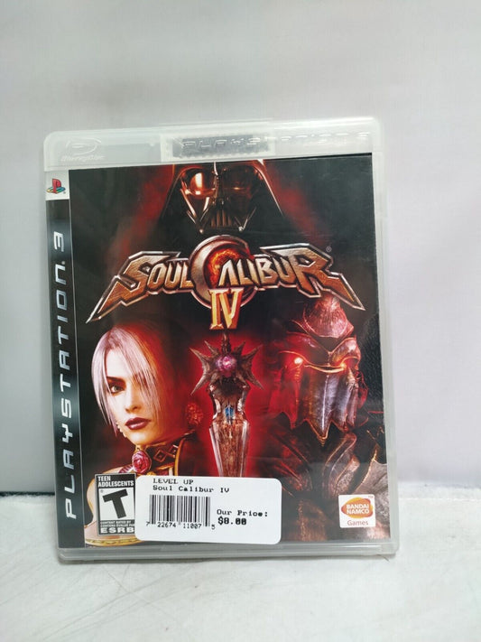(LUP) Soul Calibur IV (Sony PlayStation 3, 2008)
