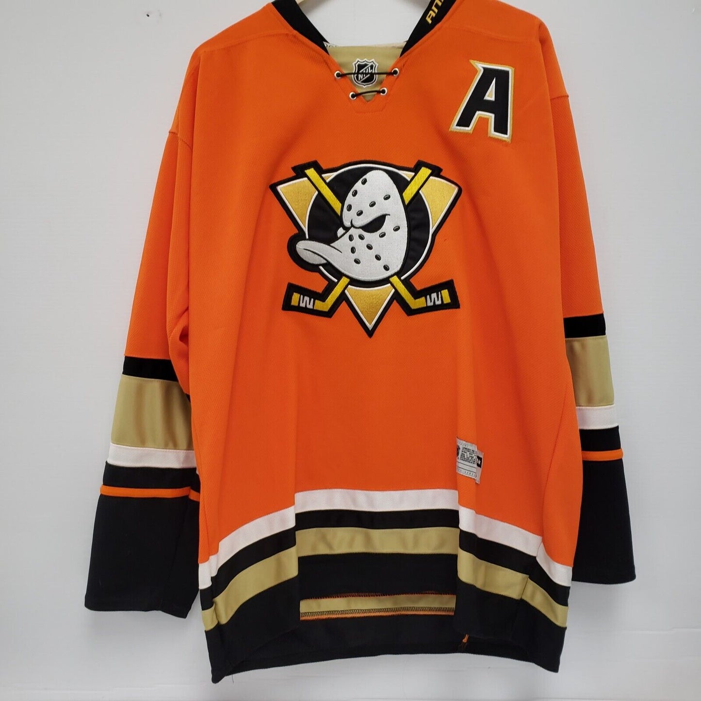 (56636-1) Reebok #8 Selanne Anaheim Ducks Jersey - Size XL