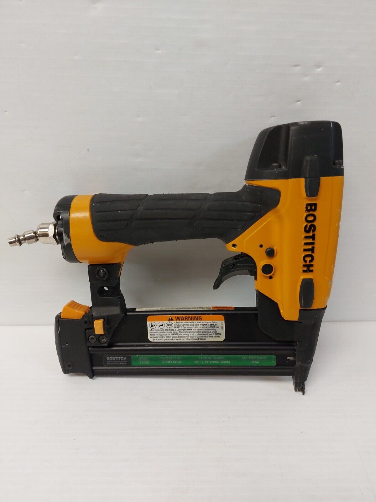 (N81233-2) Bostich BT1855 18Ga Brad Nailer in case