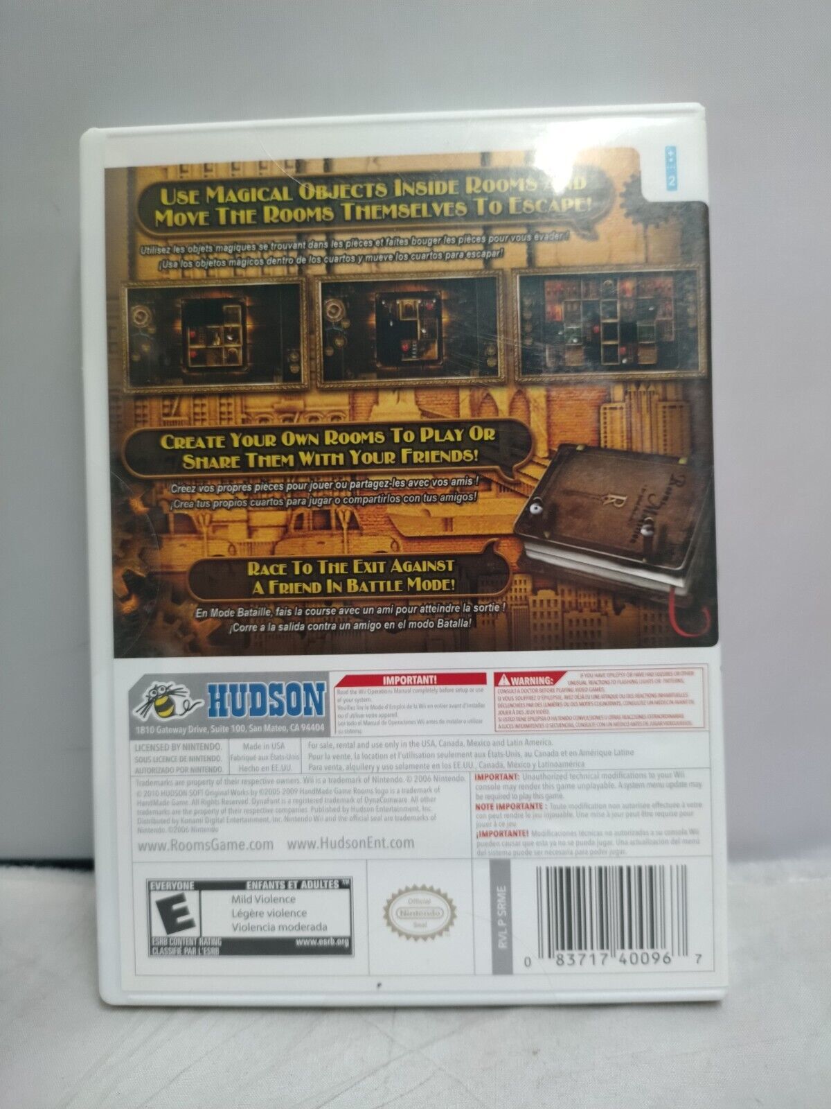 (LUP) Rooms: The Main Building (Nintendo Wii, 2010)