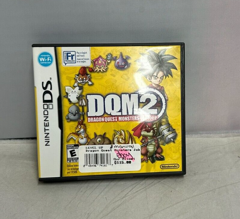 (LUP) dragon quest monsters joker 2 nintendo DS (CIB)