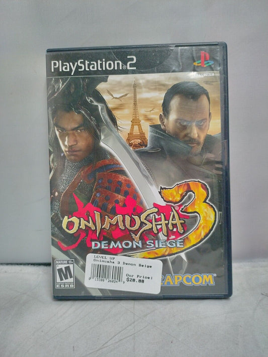 (LUP) Onimusha 3: Demon Siege (Sony PlayStation 2, 2004)