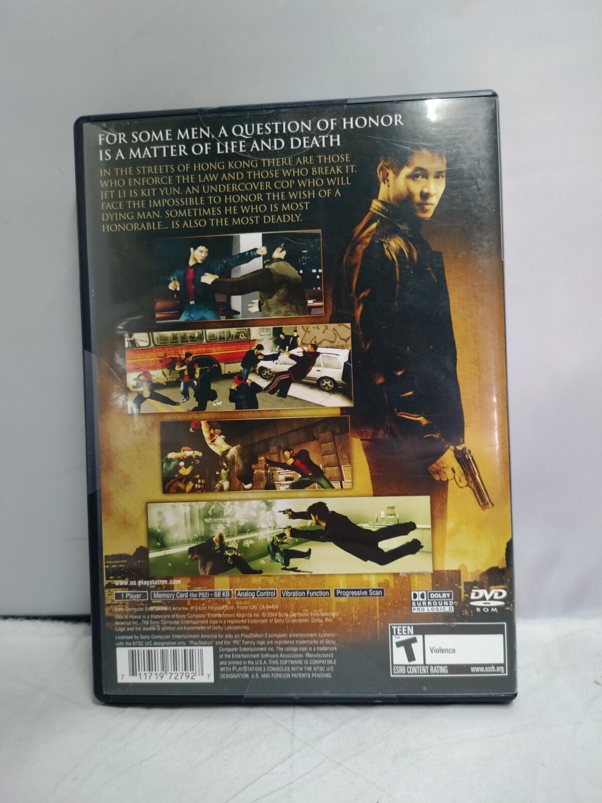 (LUP) Rise to Honor Greatest Hits (Sony PlayStation 2, 2004)