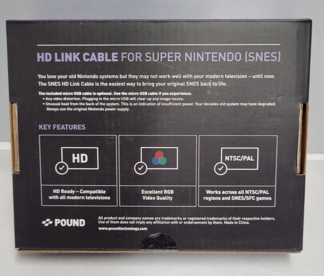 (LUP) HD Cable SNES